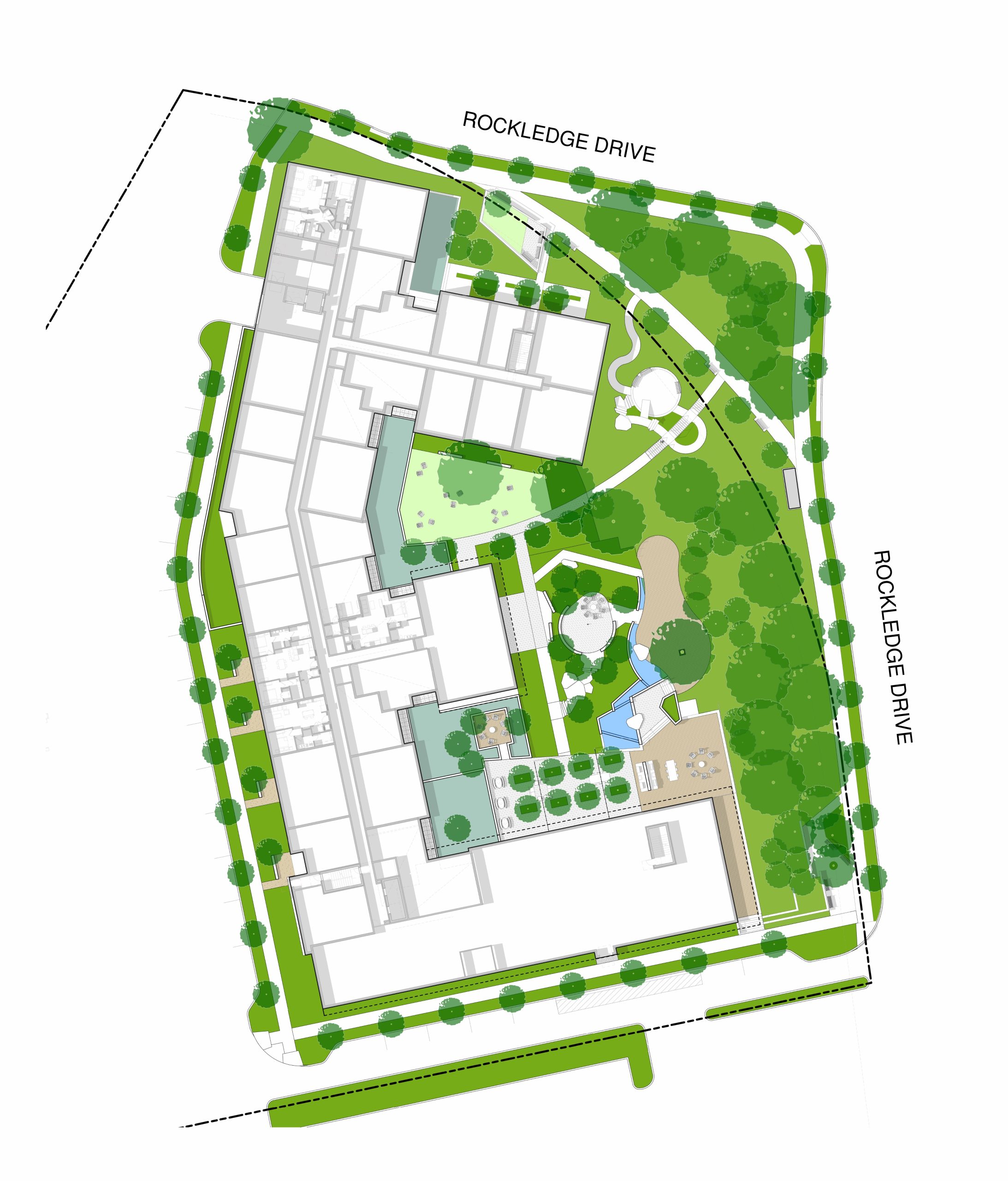6610 Rockledge Dr - SD Landscape Overall Plan